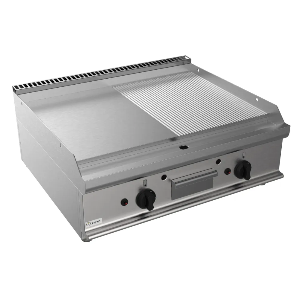 Ribbed - smooth gas griddle P7/FTG2BBMK