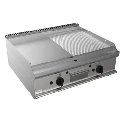 Ribbed - smooth gas griddle P7/FTG2BBMK