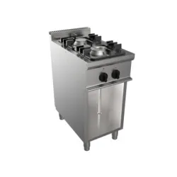Solid top gas range with neutral cabinet EASY 700 E7/CUPG2BA.2M