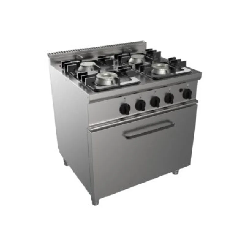 Gas stove with gas oven EASY 700 E7/CUPG4FO.4M