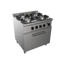 Gas stove with gas oven EASY 700 E7/CUPG4FO.2M2G