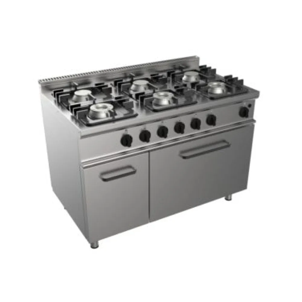 Gas stove with gas oven EASY 700 E7/KUPG6LN.3M3G