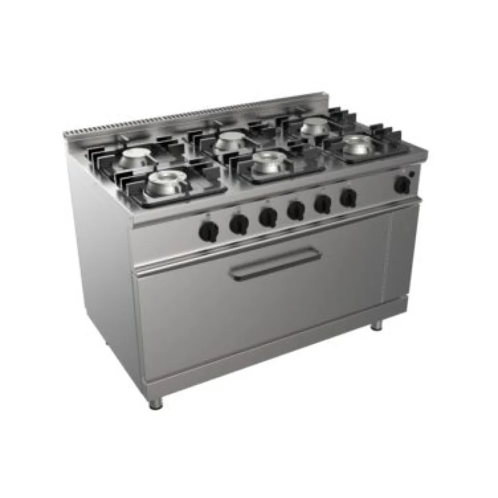 Gas stove with gas oven EASY 700 E7/KUPG6FM.3M3G