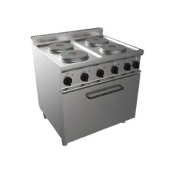 Electric hob with electric oven EASY 700 E7/CUET4LE