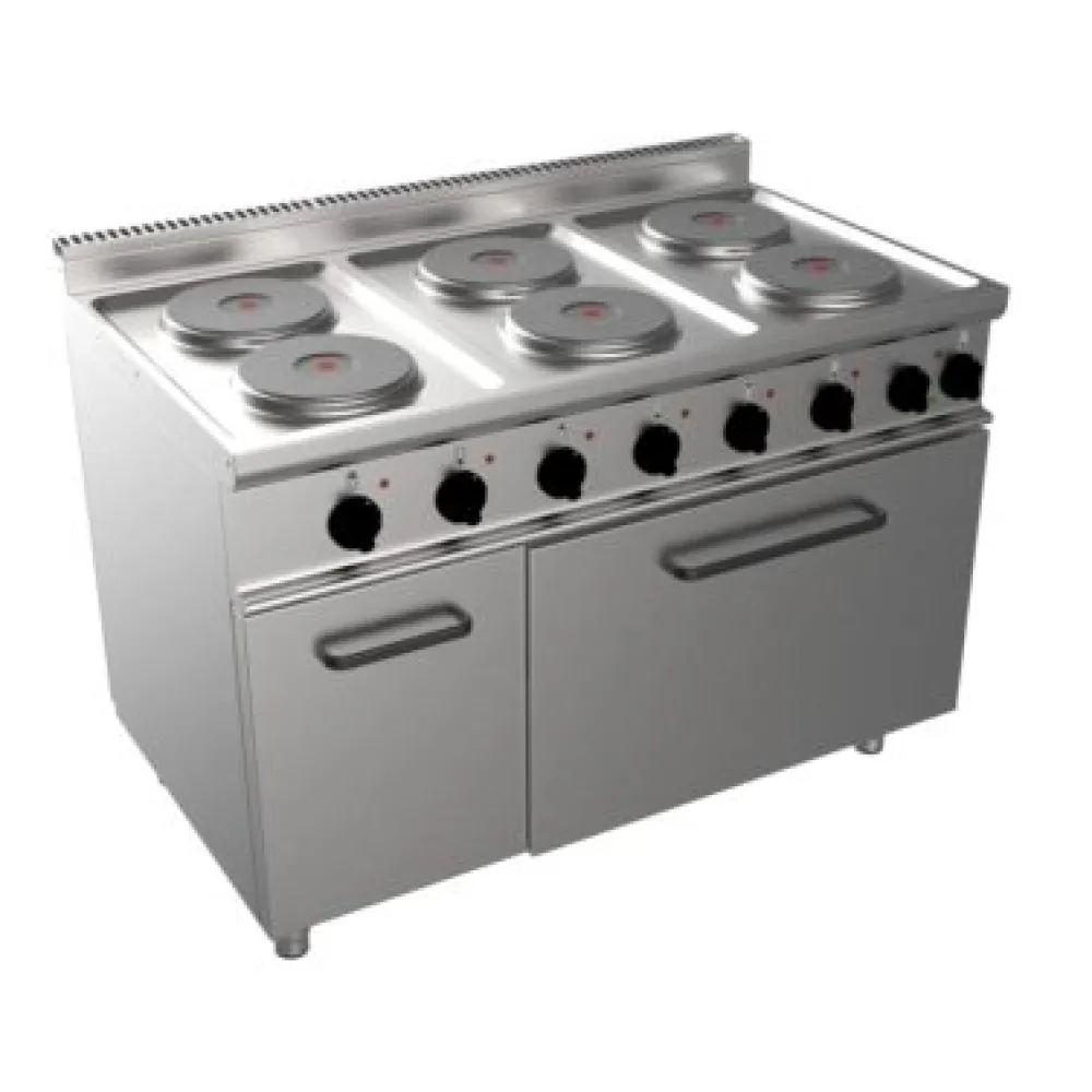 Electric hob with electric oven EASY 700 E7/CUET6LE