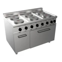 Electric hob with electric oven EASY 700 E7/CUET6LE