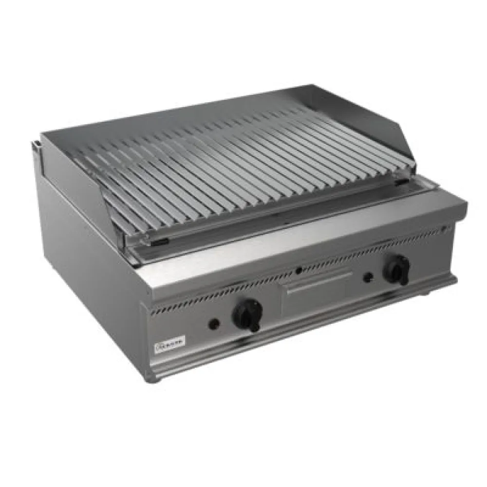 Lavastone ribbed gas griddle E7/BS2BB