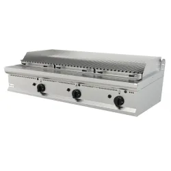 Lavastone ribbed gas griddle E7/BS3BB
