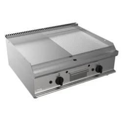 Gas smooth-ribbed griddle EASY 700 E7/FTG2BBMK