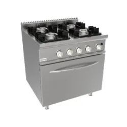 Gas stove with gas oven LADY 700 L7/KUPG4LO.4G