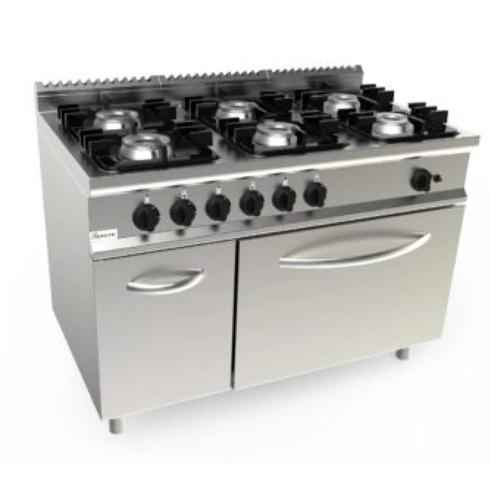 Gas stove with gas oven LADY 700 L7/KUPG6LN.6G