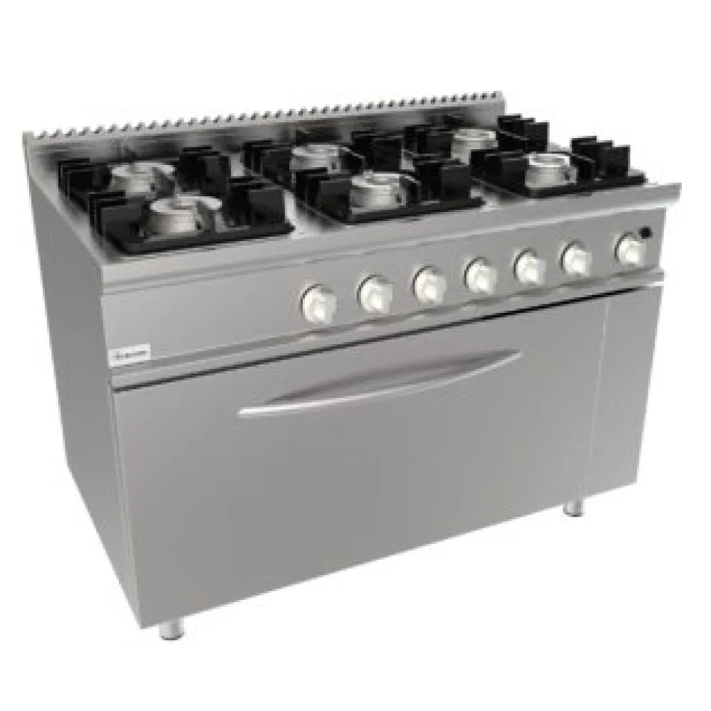 Gas stove with gas oven LADY 700 L7/KUPG6FM.3M3G