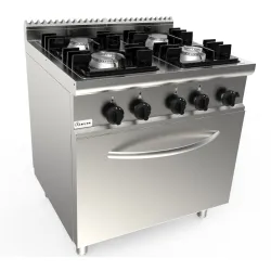 Gas stove with electric oven LADY 700 L7/KUPG4LE.4G