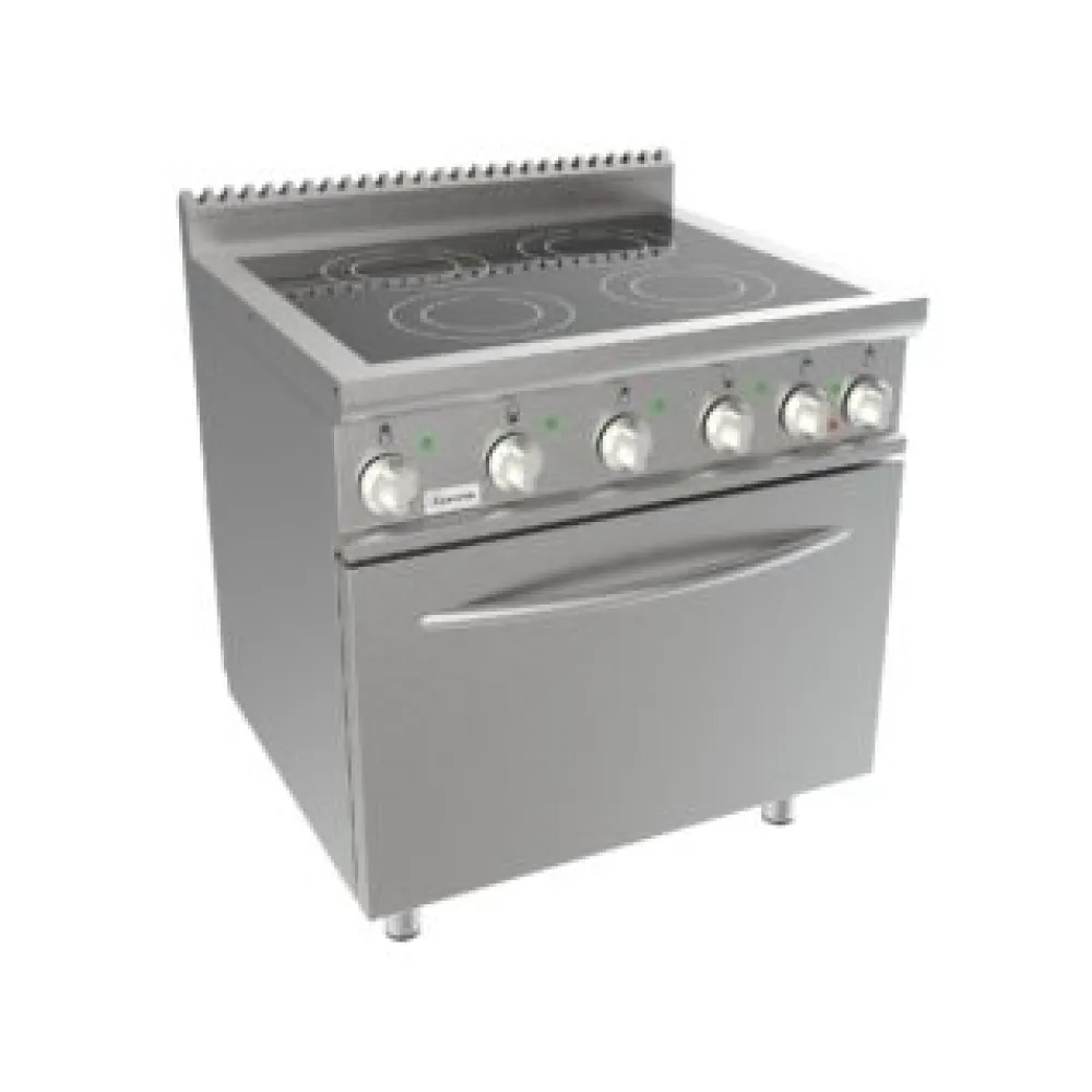Electric ceramic stove with electric oven LADY 700 L7/CVE4LE