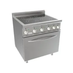 Electric ceramic stove with electric oven LADY 700 L7/CVE4LE