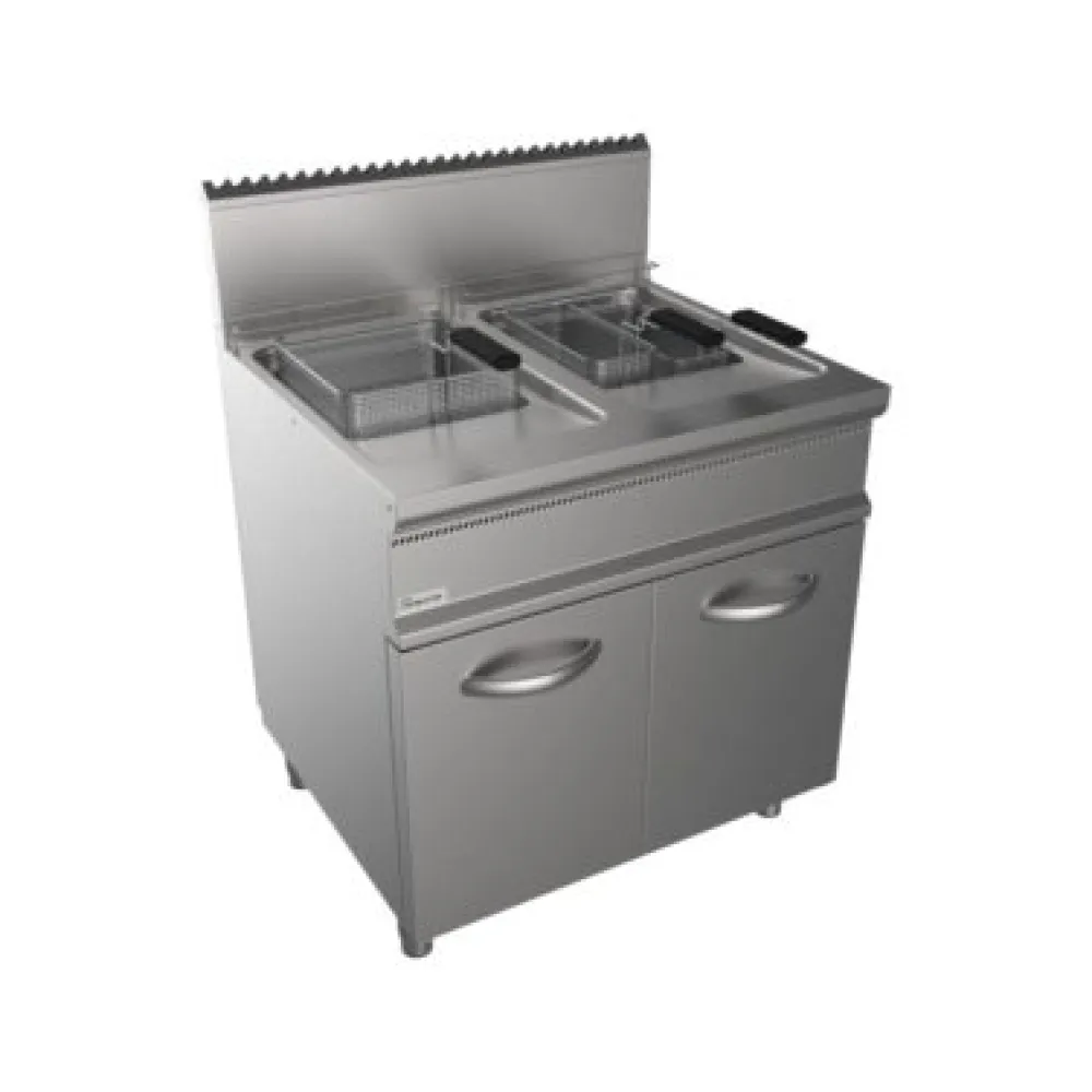 Electric fryer with 2x tanks 17+17L LADY 700 L7/FLG2V17