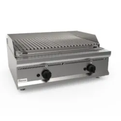 Lavastone ribbed gas griddle L7/BS2BB