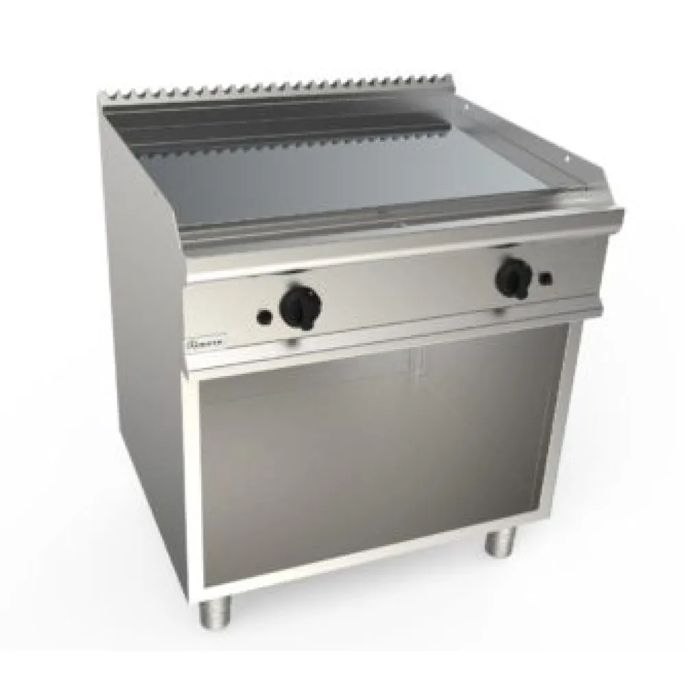 Gas smooth grill surface with neutral cabinet LADY 700 L7/KTG2BALC