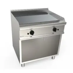 Gas smooth grill surface with neutral cabinet LADY 700 L7/KTG2BALC
