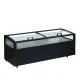 Supermarket Cooler-Freezer 860L, black
