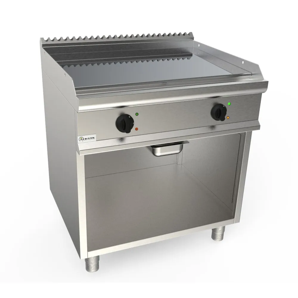 Electric smooth grill surface with neutral cabinet LADY 700 L7/KTE2BALC