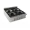 CASTA 4-Burner Gas Hob for Professional Kitchens