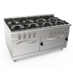 Gas range with 2 electric ovens LADYQ 900 LQ/CUG8NE.8G