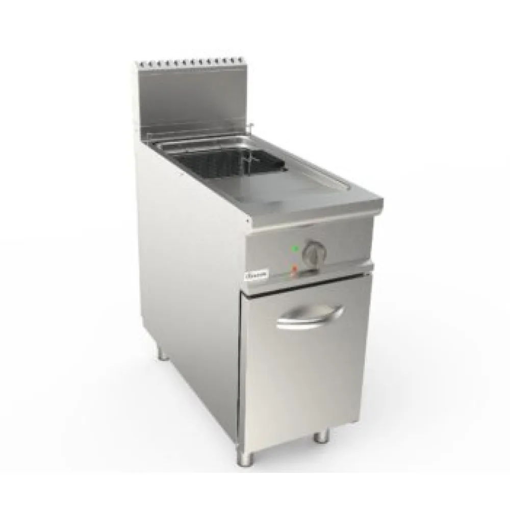 Gas fryer with cabinet 21L LADYQ 900 LQ/FRG1V21