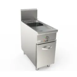 Gas fryer with cabinet 21L LADYQ 900 LQ/FRG1V21