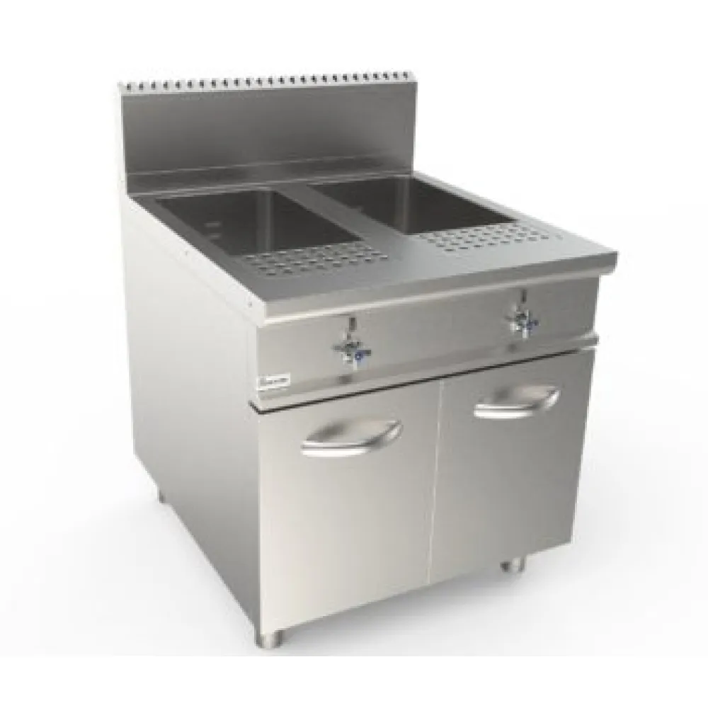 Gas pasta cooker 40+40L LADYQ 900 LQ/CPG2V80