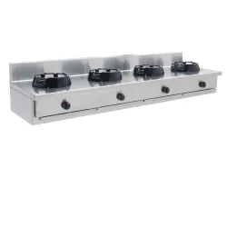 Wok gaz cooking stove 2000x700mm LS04200070BB