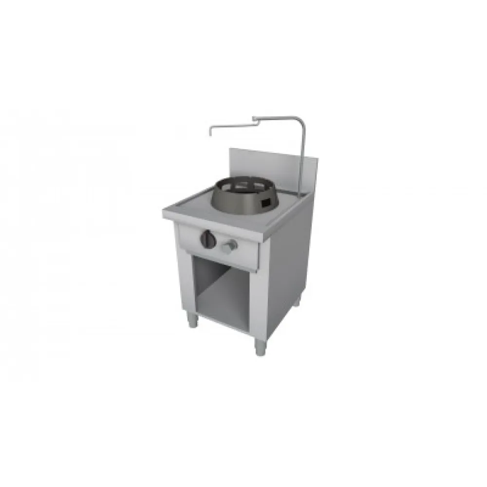 Wok gaz cooking stove with neutral cabinet 600x700mm KC01060070BA