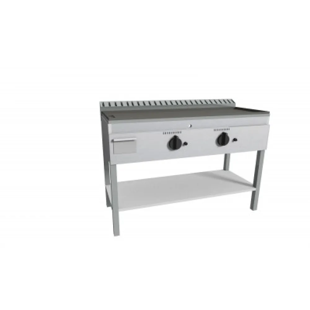 Gas smooth grill surface FRY-TOP FTSPS/2GK.GG