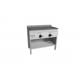 Gas smooth grill surface with neutral cabinet FRY-TOP FTSPS/1G1PK.BA
