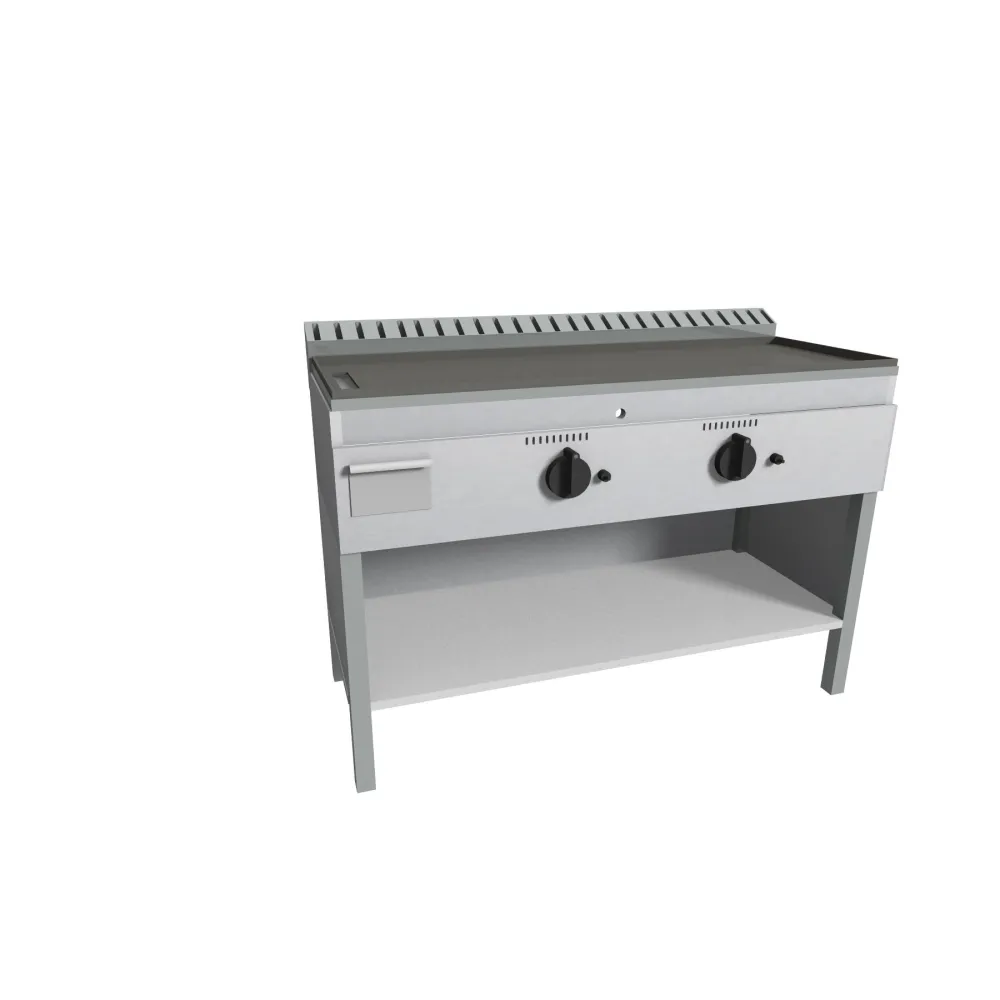 Electric smooth fry-top with neutral cabinet FRY-TOP FTSPS/102EK.BA