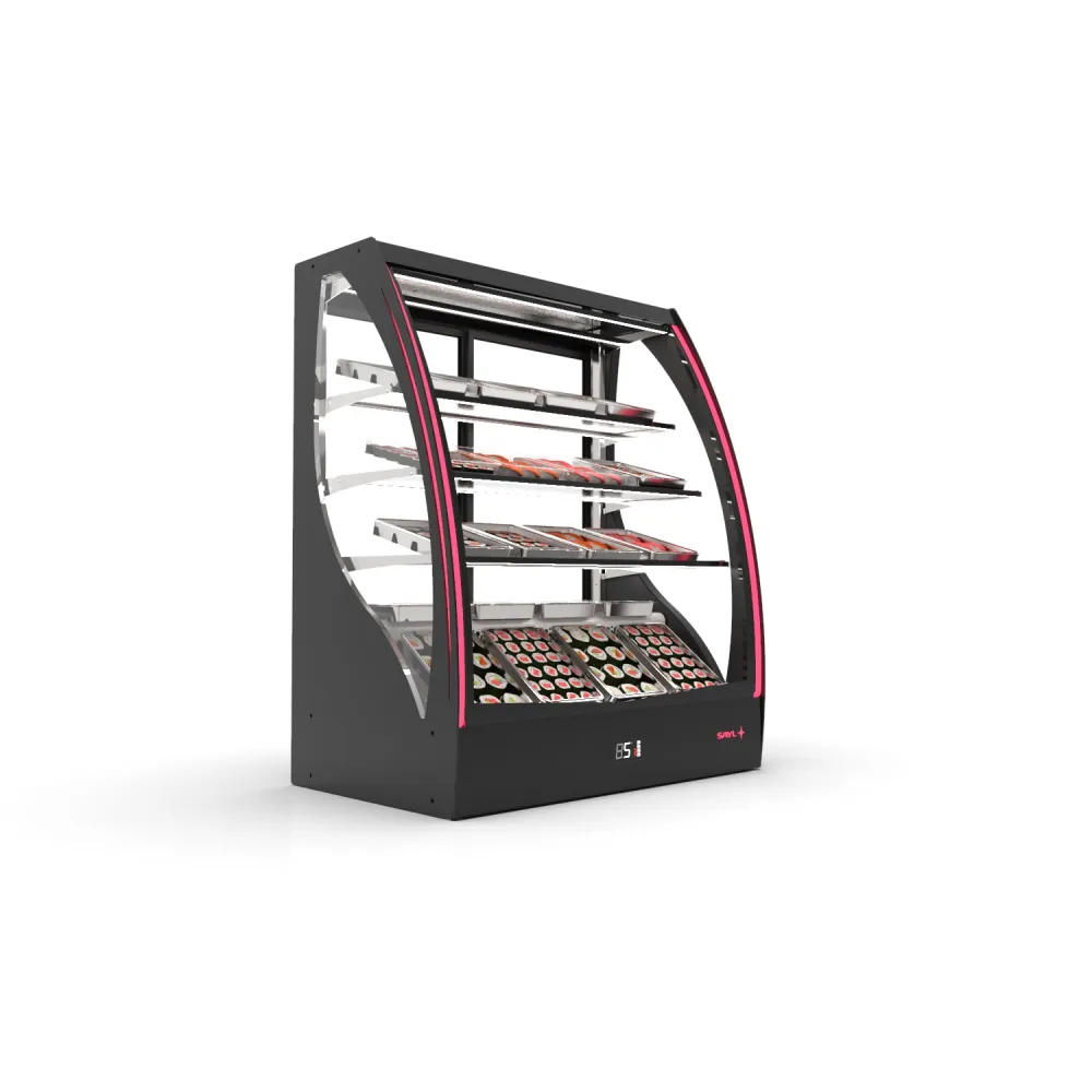 Refrigerated display case PAK Curved CAC