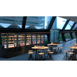 Refrigerated display case PAK COMPAK RAC