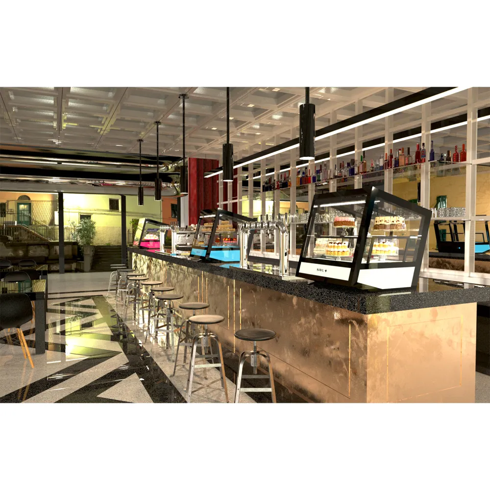 Refrigerated display case QBO-R