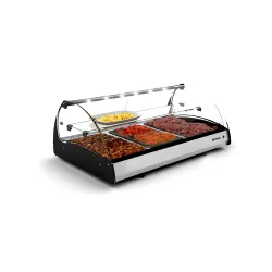 Hot display case with bain-maries SPLENDID CS3