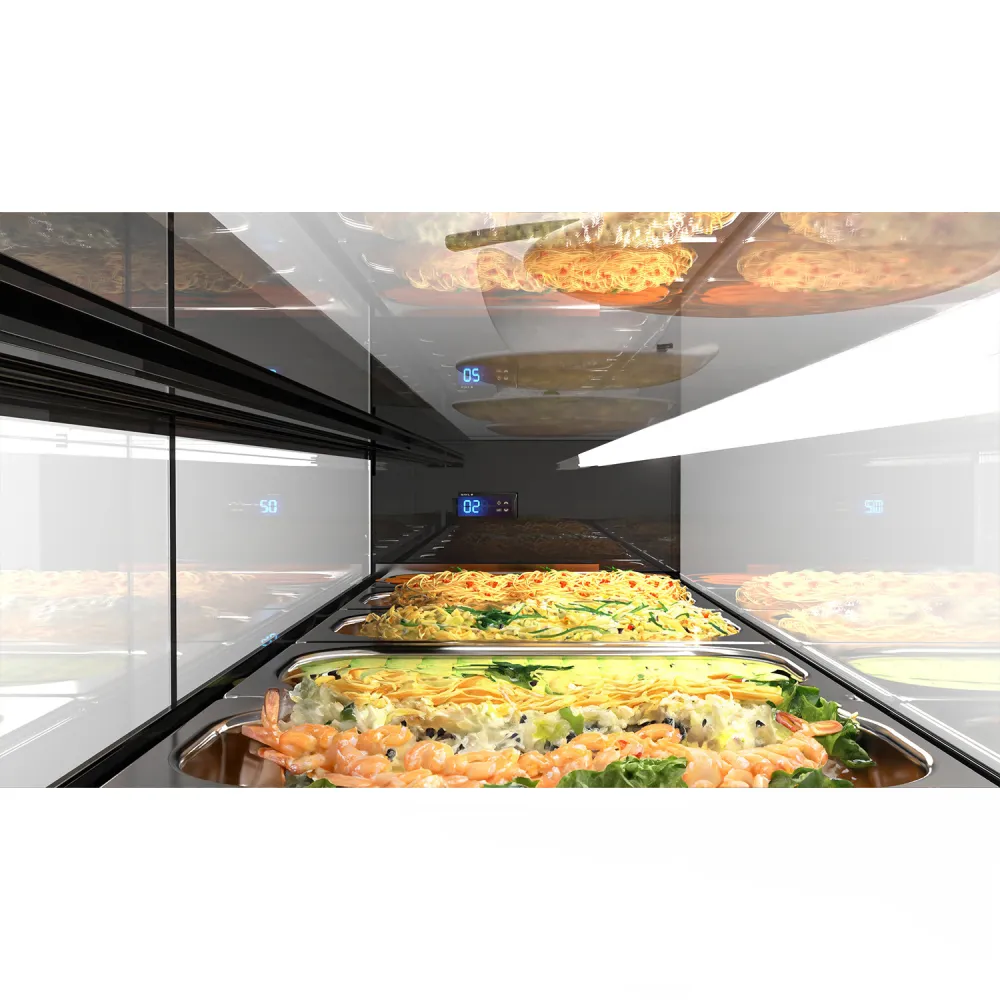 Refrigerated Display Cabinet for GN Containers LOGIC VTLG6