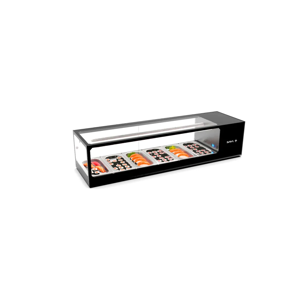 Cold display case for GN containers LOGIC SUSHI VTLG6S