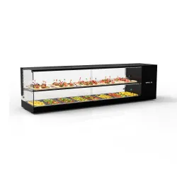 Refrigerated Display Cabinet for GN Containers LOGIC TRIPLE VTLG28-1