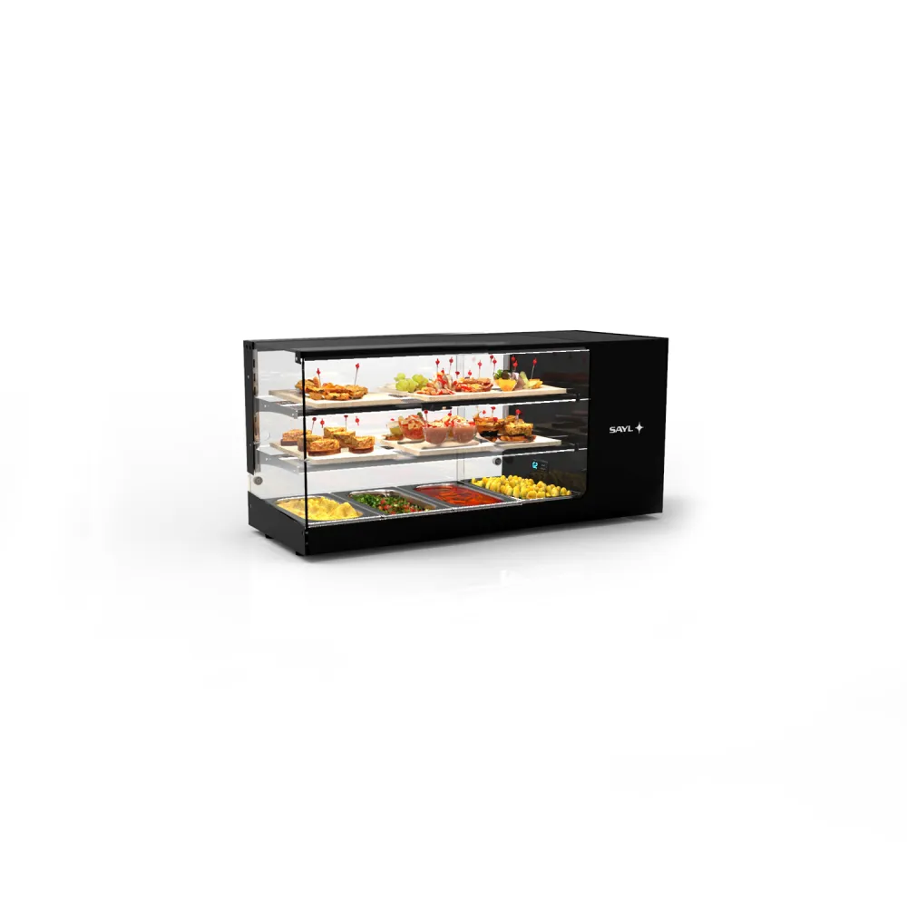 Refrigerated Display Cabinet for GN Containers LOGIC TRIPLE VTLG24-2