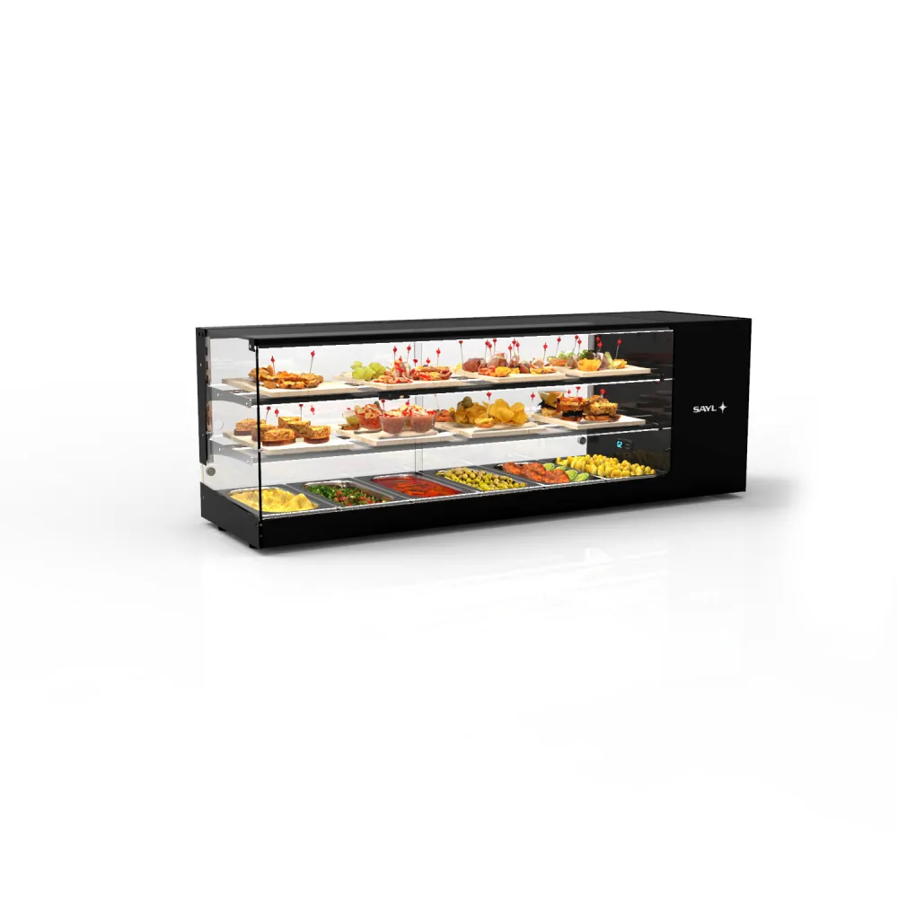 Refrigerated Display Cabinet for GN Containers LOGIC TRIPLE VTLG26-2