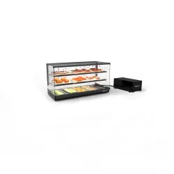 Refrigerated Display Cabinet with Refrigeration Unit LOGIC TRIPLE VTLG24GR-2