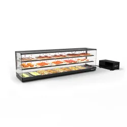 Refrigerated Display Cabinet with Refrigeration Unit LOGIC TRIPLE VTLG28GR-2