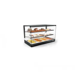 Hot display case for GN containers LOGIC TRIPLE CLO24B-2
