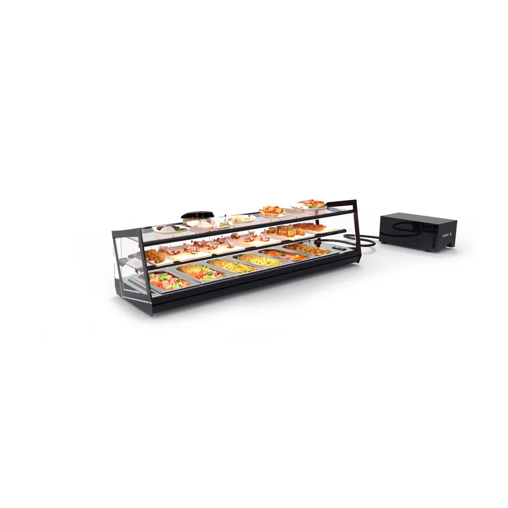 Refrigerated Display Cabinet with Refrigeration Unit KUBE REMOTO VCKB6GR