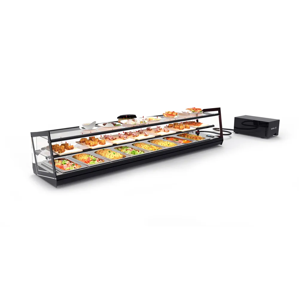 Refrigerated Display Cabinet with Refrigeration Unit KUBE REMOTO VCKB8GR