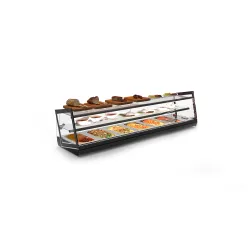 Hot Display Case for GN Containers KUBE CKU6L
